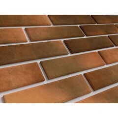 Клинкерная плитка для фасада BestPoint Retro brick Curry (32 шт.= 0,5 кв.м) коричнево-бежевая 245х65х8,5 мм - фото 6