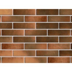 Клинкерная плитка для фасада BestPoint Retro brick Curry (32 шт.= 0,5 кв.м) коричнево-бежевая 245х65х8,5 мм - фото 1