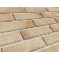 Клинкерная плитка для фасада BestPoint Retro brick Salt (32 шт.= 0,5 кв.м) бежево-коричневая 245х65х8,5 мм - фото 6