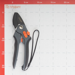 Секатор плоскостной Amigo с двухкомпонентными рукоятками (76417) - фото 2