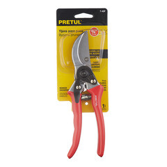Секатор плоскостной Pretul с резиновыми рукоятками (23103) - фото 3
