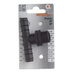 Тройник 1/2 для магистральной трубки 16 мм Профитт (1892310) - фото 3