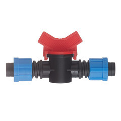 Кран запорный 5/8 для капельной трубки 16 мм Профитт (1681452) - фото 3