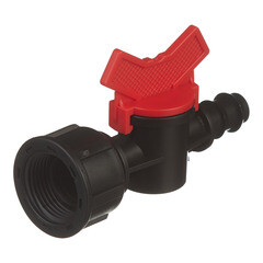 Кран запорный 3/4 для капельной трубки 16 мм Профитт (9270841) - фото 5