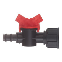 Кран запорный 3/4 для капельной трубки 16 мм Профитт (9270841) - фото 4