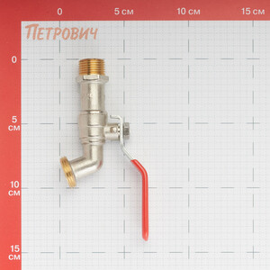 Кран шаровой 1/2 х 3/4 Профитт латунный (2104213) — купить в Санкт-Петербурге: цены, характеристики, отзывы и фото в интернет-магазине Петрович.
