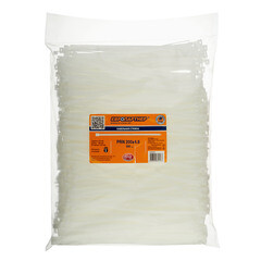 Стяжка кабельная Европартнер PRN 200х4,8 мм нейлоновая белая (500 шт.) (76062453) - фото 2