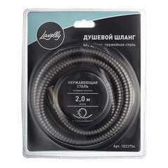 Шланг для душа Lavelly 2000 мм металлический оружейная сталь (1023754) - фото 6