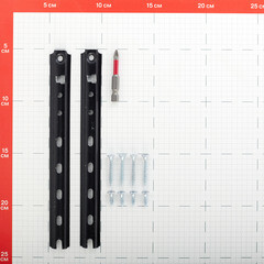 Крепеж с полимерным покрытием для планкена и террасной доски Осфикс Конструктор-190 (60 шт.) - фото 2