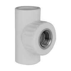 Тройник полипропиленовый Valfex переходный 25 мм х 1/2 ВР(г) х 25 мм (10127125П) - фото 2