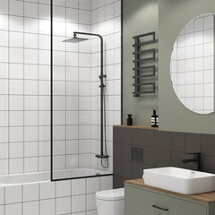 Плитка Axima Вегас облицовочная белая 200х200х7 мм (26 шт.=1,04 кв.м) - фото 7