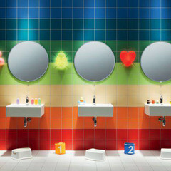 Плитка Axima Вегас облицовочная оранжевая 200х200х7 мм (26 шт.=1,04 кв.м) - фото 7