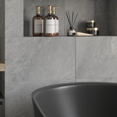 Плитка облицовочная Gracia Ceramica Magma серая 500x300x9 мм (8 шт.=1,2 кв.м) - фото 13