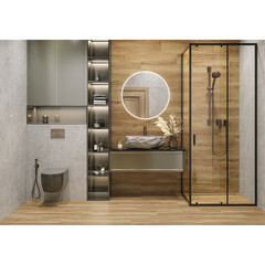 Керамогранит Alma Ceramica Bali коричневый 900х200х7 мм (9 шт.=1,62 кв.м) - фото 14