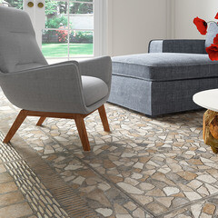 Керамогранит Alma Ceramica Stail коричневый sugar-эффект 600x600x9 мм (5 шт.=1,8 кв.м) - фото 4