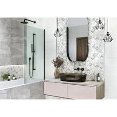 Плитка облицовочная Alma Ceramica Mars бежевая 600x200x7,5 мм (16 шт.=1,92 кв.м) - фото 22