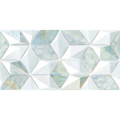 Плитка декор Alma Ceramica Nevada голубая геометрия 01 500x249x7,5 мм - фото 8