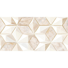 Плитка декор Alma Ceramica Nevada геометрия бежевая 500x249x7,5 мм - фото 9