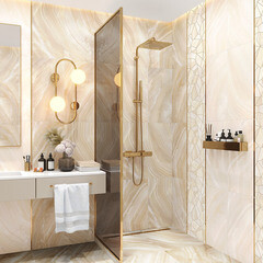 Плитка облицовочная New Trend Venice бежевая 600x300x9 мм (10 шт.=1,8 кв.м) - фото 16