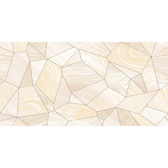 Плитка декор New Trend Venice светло-бежевая 600x300x9 мм - фото 9