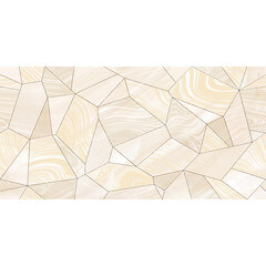 Плитка декор New Trend Venice светло-бежевая 600x300x9 мм - фото 8