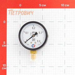 Манометр Росма ТМ-310Р.00 G1/4.2,5 радиальный 1/4 НР(ш) 4 бар d63 мм (9574) - фото 4