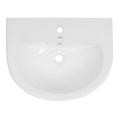 Комплект раковина с пьедесталом Lavelly Sitis 56 см белая (1020759) - фото 6