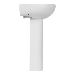 Комплект раковина с пьедесталом Lavelly Sitis 56 см белая (1020759) - фото 9