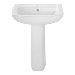 Комплект раковина с пьедесталом Lavelly Terra 61 см белая (1020760) - фото 7