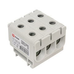 Клемма на 6 проводов EKF PROxima КСВ 16-50 2,5-50 кв.мм с пастой (plc-kvs3-16-50-grey) - фото 5