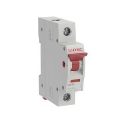 Выключатель нагрузки DKC Yon Max MSD 1P 40А 230 В на DIN-рейку модульный (MSD-1P40) - фото 4