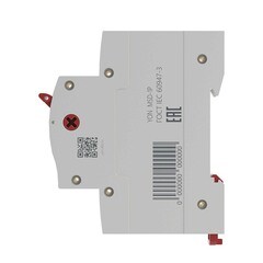 Выключатель нагрузки DKC Yon Max MSD 1P 40А 230 В на DIN-рейку модульный (MSD-1P40) - фото 3