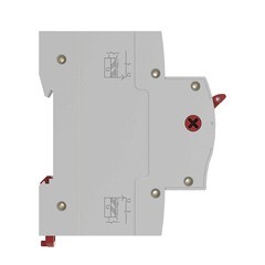 Выключатель нагрузки DKC Yon Max MSD 1P 40А 230 В на DIN-рейку модульный (MSD-1P40) - фото 2