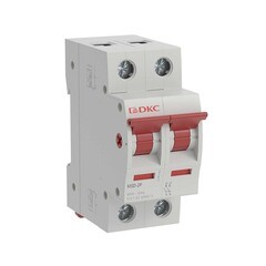 Выключатель нагрузки DKC Yon Max MSD 2P 63А 400 В на DIN-рейку (MSD-2P63) - фото 4