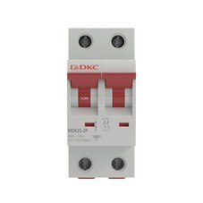 Автоматический выключатель модульный DKC Yon Max MD63S 2P 16А тип C 4,5 кА 400 В (MD63S-2PC16)