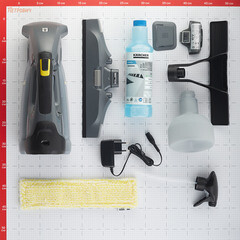 Стеклоочиститель аккумуляторный Karcher WVP 10 3,7В Li-Ion с АКБ и ЗУ 0,2 л (1.633-550.0) - фото 2