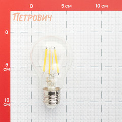 Лампа умная Gauss Smart Home филаментная диммируемая E27 7 Вт теплый/холодный 2000-2700 К IP20 груша - фото 2