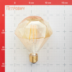 Лампа умная Gauss Smart Home филаментная диммируемая E27 7 Вт теплый/холодный 2000-2700 К IP00 кристалл - фото 2