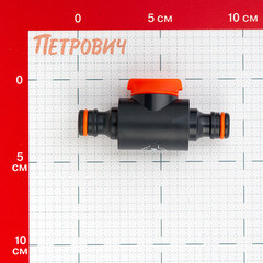 Соединитель 1/2х3/4 для поливочного шланга Daewoo пластиковый (DWC 3105) - фото 2