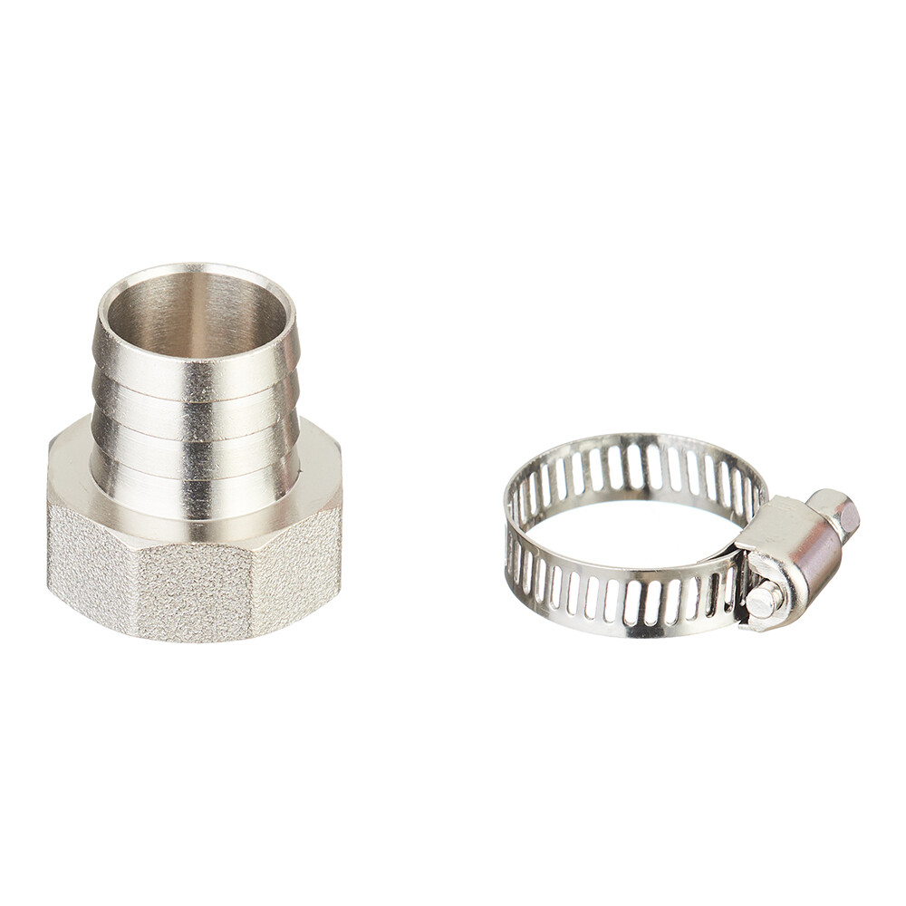 Изображение товара Латунный штуцер 3/4 для шланга MasterProf с соединением елочка