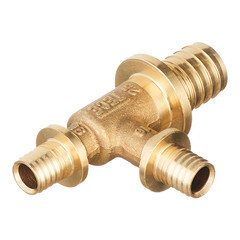 Тройник Tece 25 х 16 х 16 мм редукционный латунный (760516) - фото 1