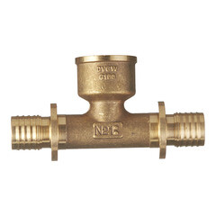 Тройник Tece 20 мм х 1/2 ВР(г) х 20 мм латунный (769520) - фото 4
