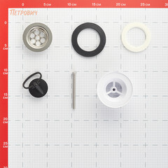 Выпуск для раковины McAlpine 1 1/4 хром (MRWW1) - фото 2