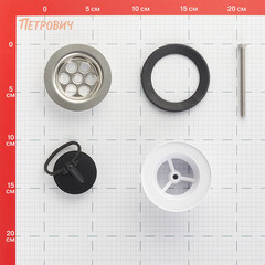 Выпуск для мойки McAlpine 1 1/2 хром (MRSKW2) - фото 2