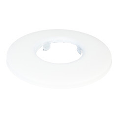 Отражатель декоративный для полотенцесушителя Smart 3/4 d73 мм плоский белый - фото 1