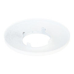 Отражатель декоративный для полотенцесушителя Smart 3/4 d73 мм плоский белый - фото 4