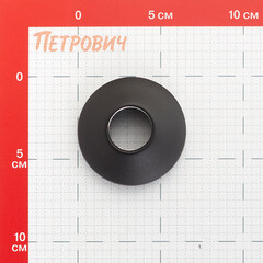 Отражатель декоративный для полотенцесушителя Smart 3/4 d73 мм средний черный - фото 3