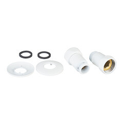 Изображение товара Соединитель прямой для полотенцесушителя Smart 1 ВР(г) х 3/4 НР(ш) белый (2 шт.)