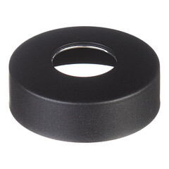 Отражатель декоративный для полотенцесушителя Smart 3/4 d62 мм цилиндрический черный - фото 1