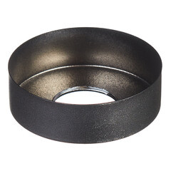 Отражатель декоративный для полотенцесушителя Smart 3/4 d62 мм цилиндрический черный - фото 4